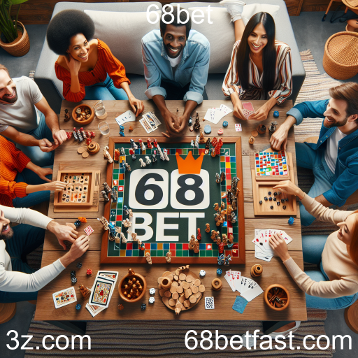 Explore o Mundo dos Jogos de Mesa no 68bet